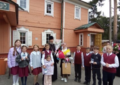 День знаний прошел в Церковно-приходской школе