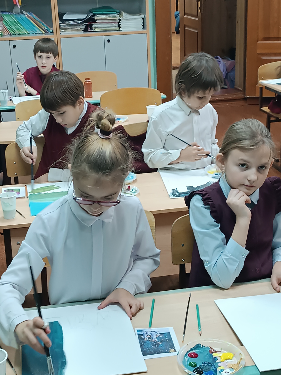 Мастер — класс по рисованию